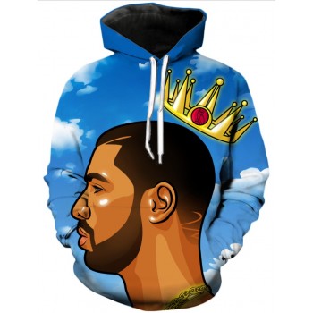 DRAKE GODS PLAN 3D HOODIE