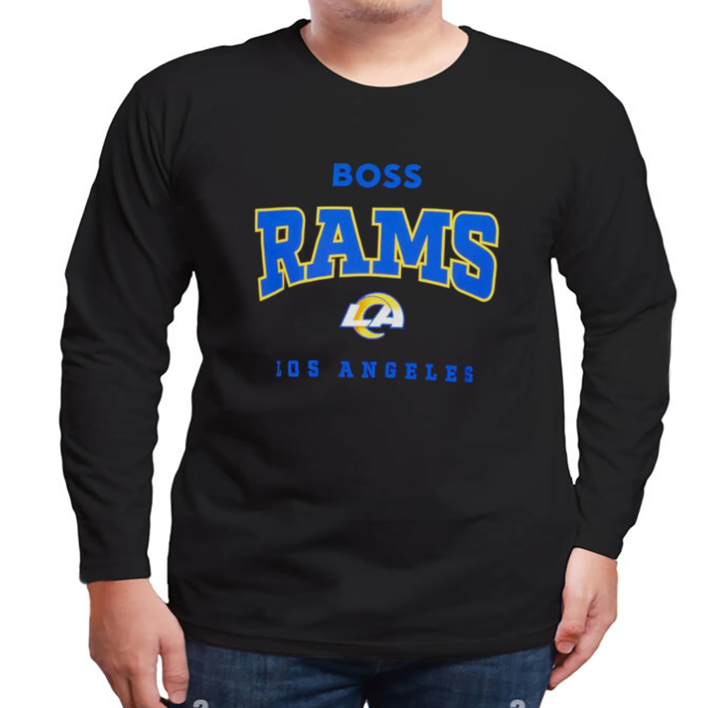 Los angeles rams boss x NFL huddle shirt, hoodie, sweater, long