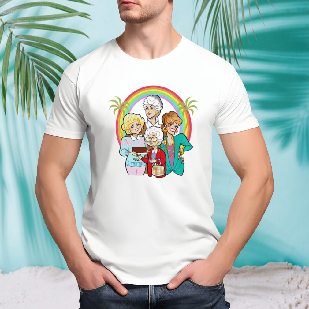 Patrick Leahy wearing Pride Friends shirt