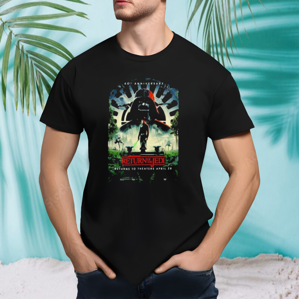 Swce 2023 Star Wars Return Of The Jedi Will Be Back In Theaters For 40th Anniversary T-shirt