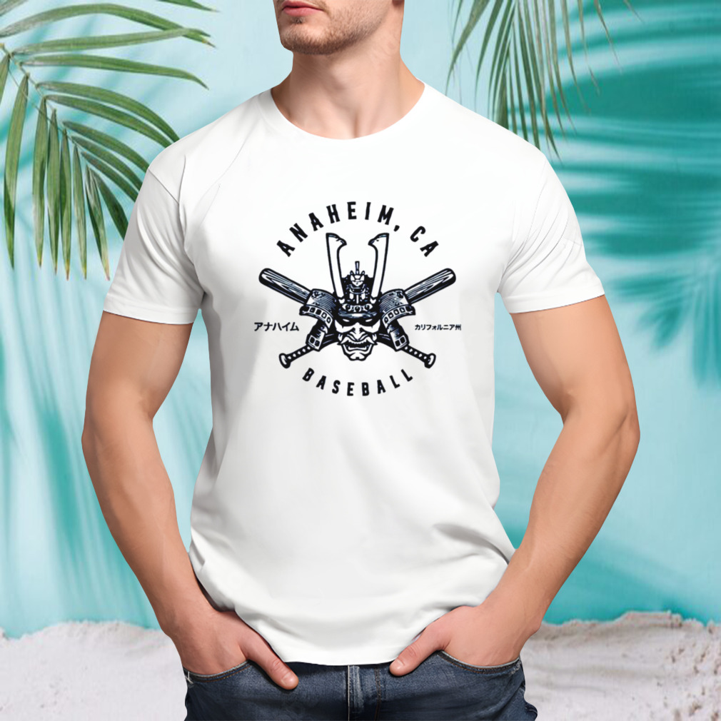 Angels Kabuto Anaheim samurai helmet shirt