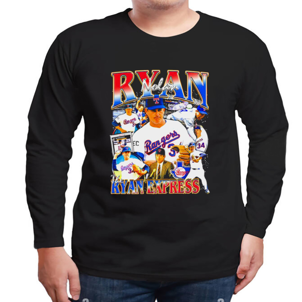 Texas Rangers Nolan Ryan Shirts - Long Sleeve T Shirt, Sweatshirt, Hoodie, T  Shirt