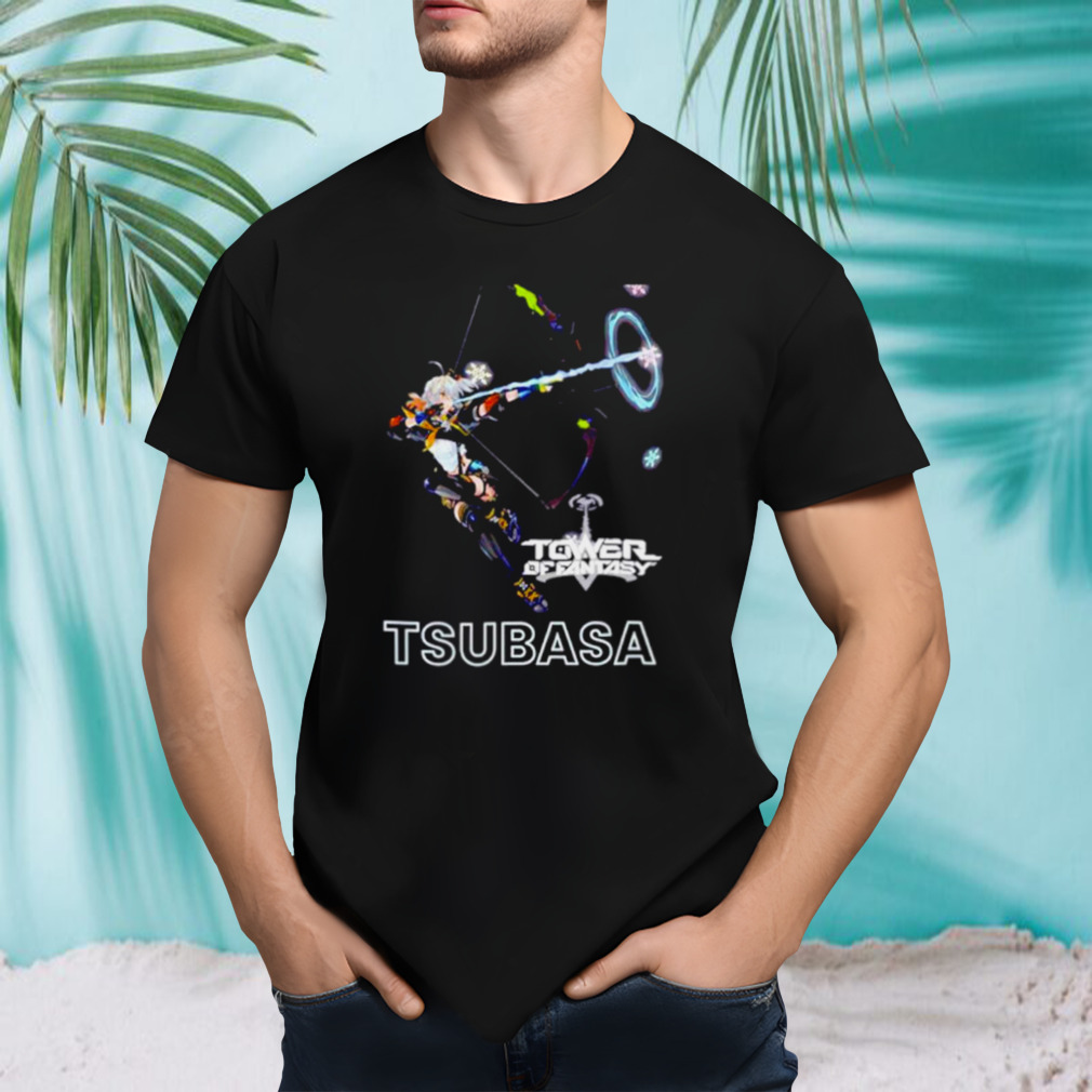 Tsubasa tower of fantasy game character shirt
