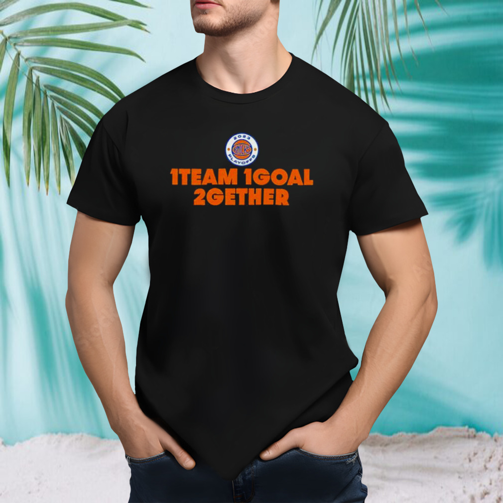 2023 New York Knicks Playoffs 1team 1 goal 2gether Shirt