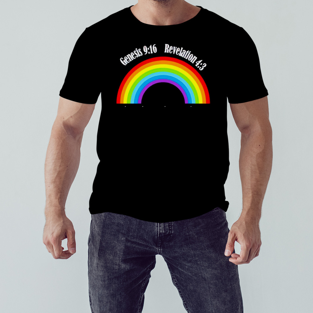Genesis revelation taking the rainbow shirt