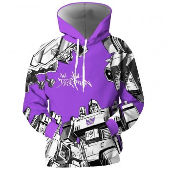 ALL HAIL DECEPTICON TRANSFORMERS 3D HOODIE