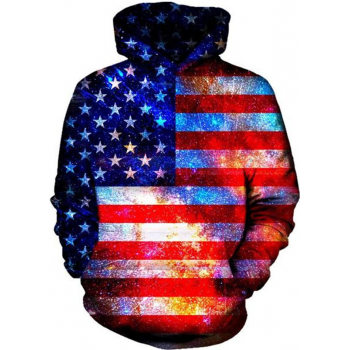 AMERICA FLAG SWAG 3D STREET WEAR HOODIE