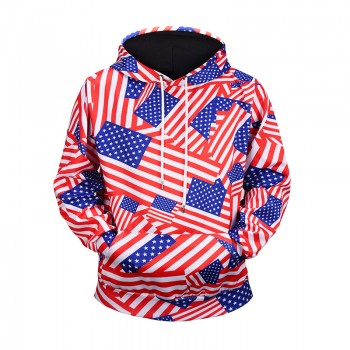 AMERICA FLAGS 3D HOODIE