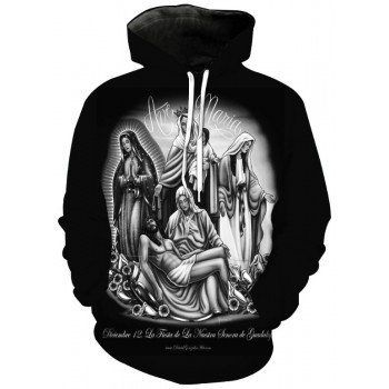AVE MARIA 3D STREET WEAR HOODIE