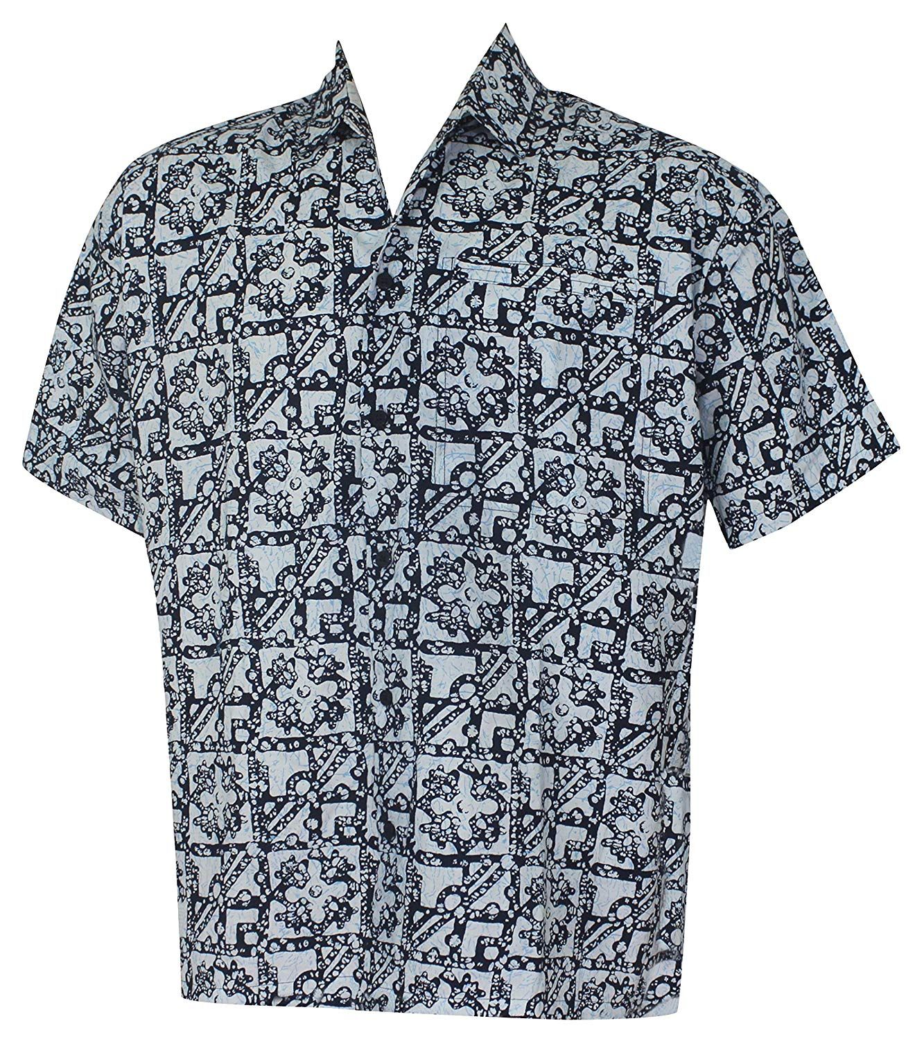 Abstract Gray Unique Design Hawaiian Shirt