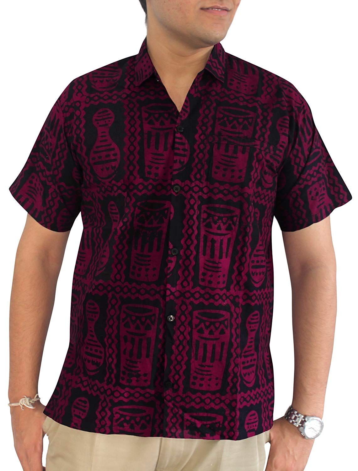 Abstract Pink Awesome Design Hawaiian Shirts