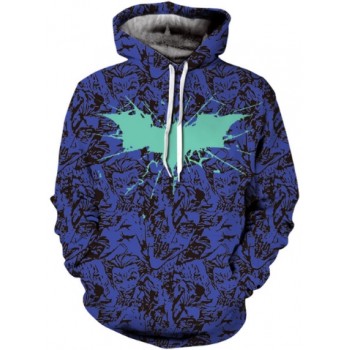 BATMAN CROSS JOKER 3D HOODIE