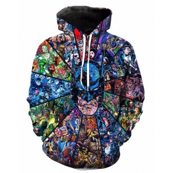 BATMAN MASH UP 3D HOODIE