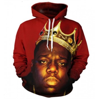 BIGGIE SMALLS KING 3D HOODIE