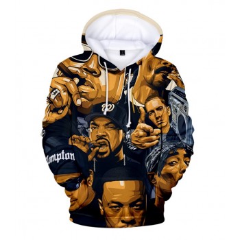 BIGGIE SMALLS RAPPERS 3D HOODIE
