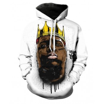BIGGIE SMALLS THE KING 3D HOODIE