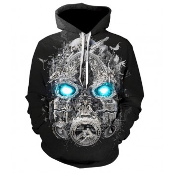 BORDERLANDS 3 PSYCHO HELMET 3D HOODIE
