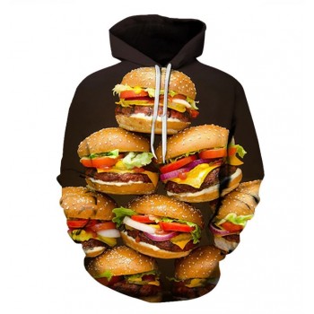 BURGER PARTY 3D HOODIE