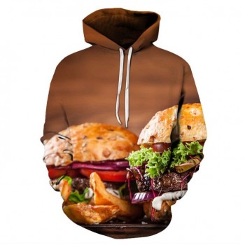 BURGERS JUICY PATTY 3D HOODIE