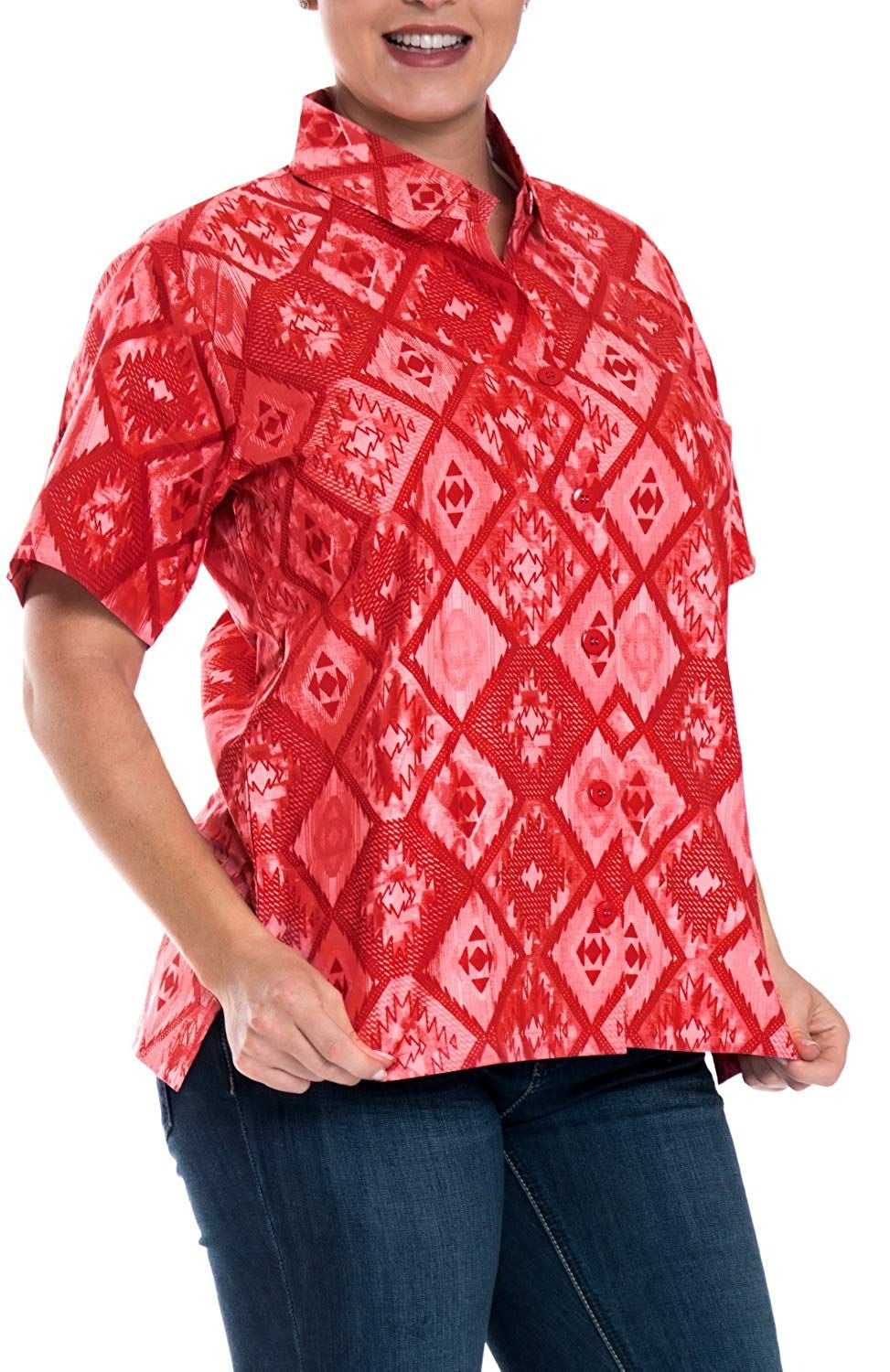 Beach Red Awesome Design Hawaiian Shirt