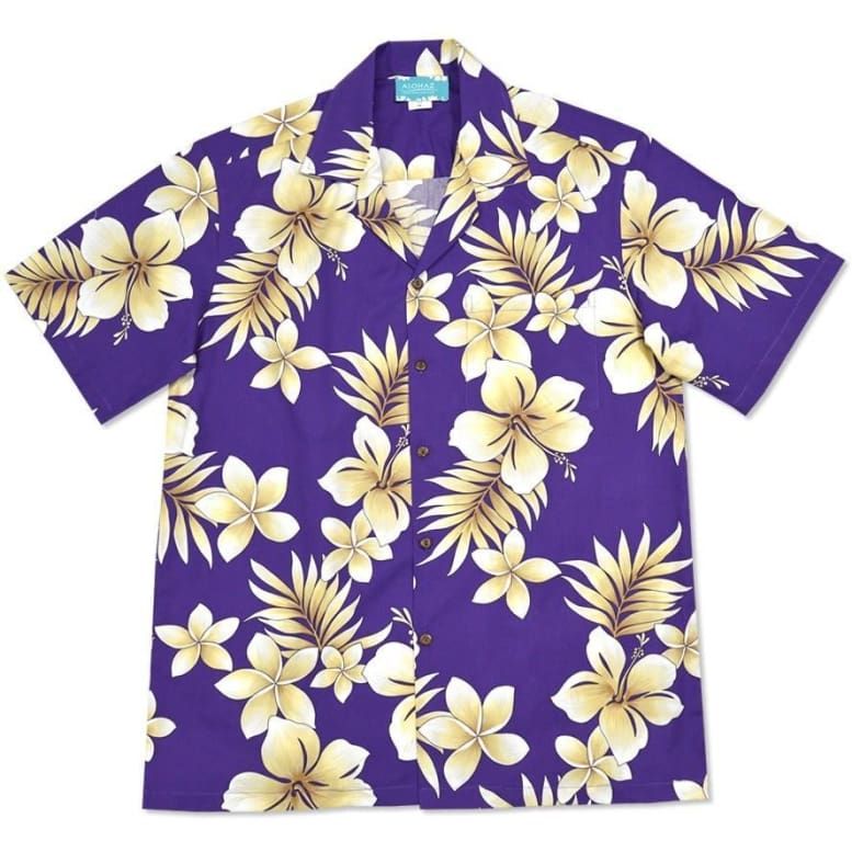 Beachcomber Purple Unique Design Hawaiian Shirt