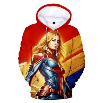 CAPTAIN MARVEL 3D HOODIE