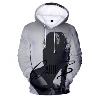 CARDI B BELCALIS BARTIER CARDI 3D HOODIE