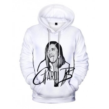 CARDI B BELCALIS BE CAREFUL 3D HOODIE