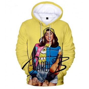 CARDI B BELCALIS I LIKE IT 3D HOODIE