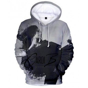 CARDI B BELCALIS YELLOW BODAK MONEY MOVES 3D HOODIE