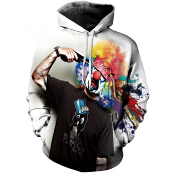 CLOWN HEADSHOT 3D HOODIE