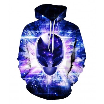 CRYPTO ALIEN 3D HOODIE
