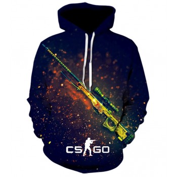 CSGO COUNTER STRIKE GLOBAL OFFENSIVE STEAM WEAPON SKIN 3D HOODIE