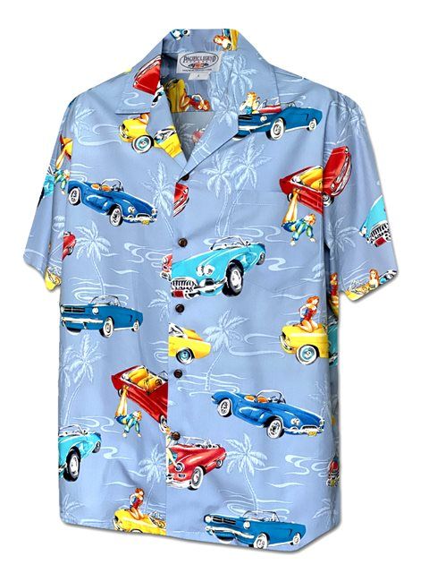 Car Multicolor Unique Design Hawaiian Shirt