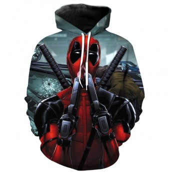 DEADPOOL 3D HOODIE