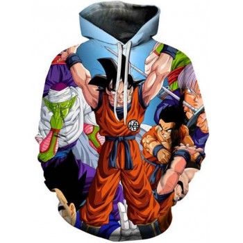 DRAGON BALL CHARACTER BATTLE 3D HOODIE