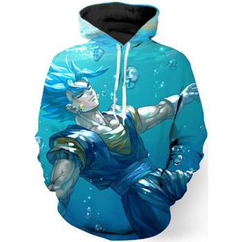 DRAGON BALL DROWNING IN WATER 3D HOODIE