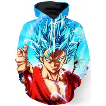 DRAGON BALL ELECTRIC SAIYAN 3D HOODIE