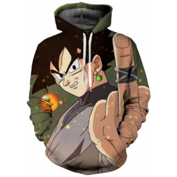 DRAGON BALL FIERCE 3D HOODIES