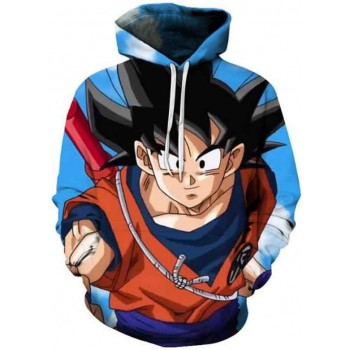 DRAGON BALL GOKU PORTRAIT 3D HOODIE