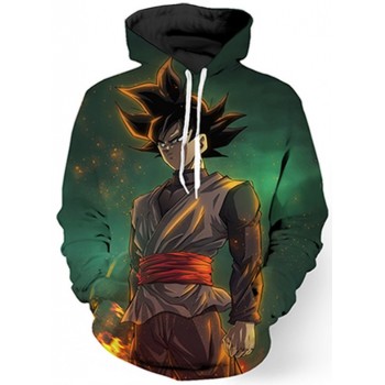 DRAGON BALL GREEN 3D HOODIE