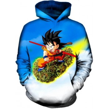 DRAGON BALL KUSH RIDING 3D HOODIE
