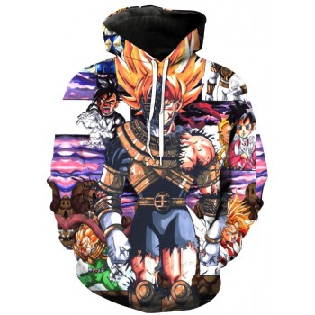 DRAGON BALL MECH 3D HOODIE