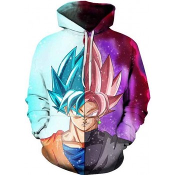 DRAGON BALL SPLIT 3D HOODIE