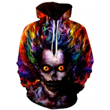EVIL SATANIC 3D STREET WEAR HOODIE