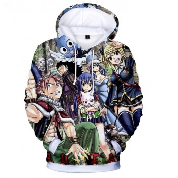 FAIRY TAIL JAPANESE MANGA 3D HOODIE
