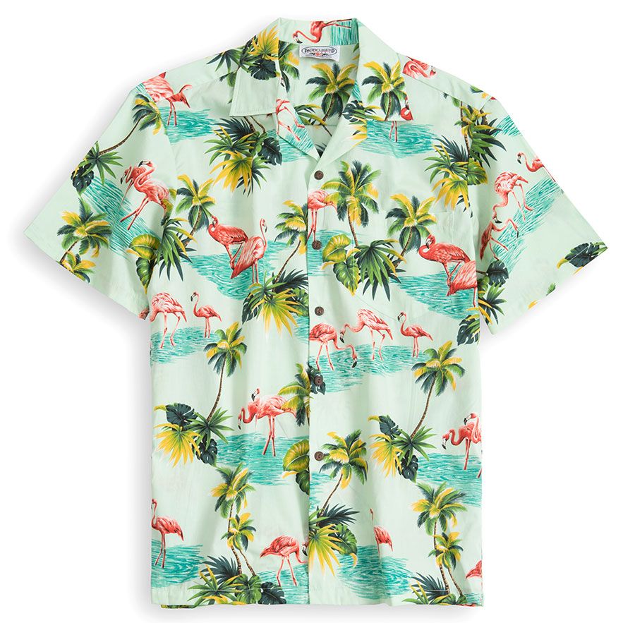 Flamingo Garden Multicolor Nice Design Hawaiian Shirt