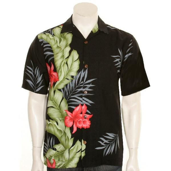 Floral Black Amazing Design Hawaiian Shirt