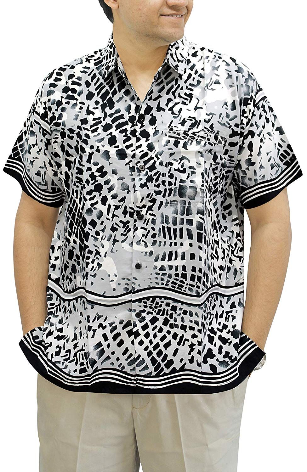Floral Black Awesome Hawaiian Shirt