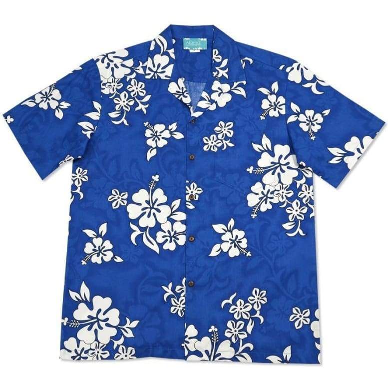 Floral Blue Awesome Design Hawaiian Shirt